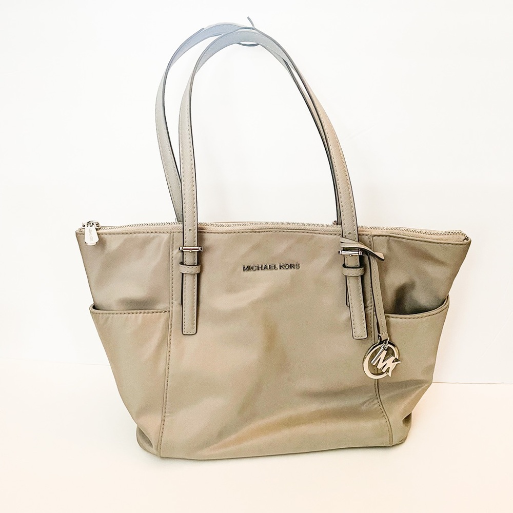 Michael Kors Light Gray Purse